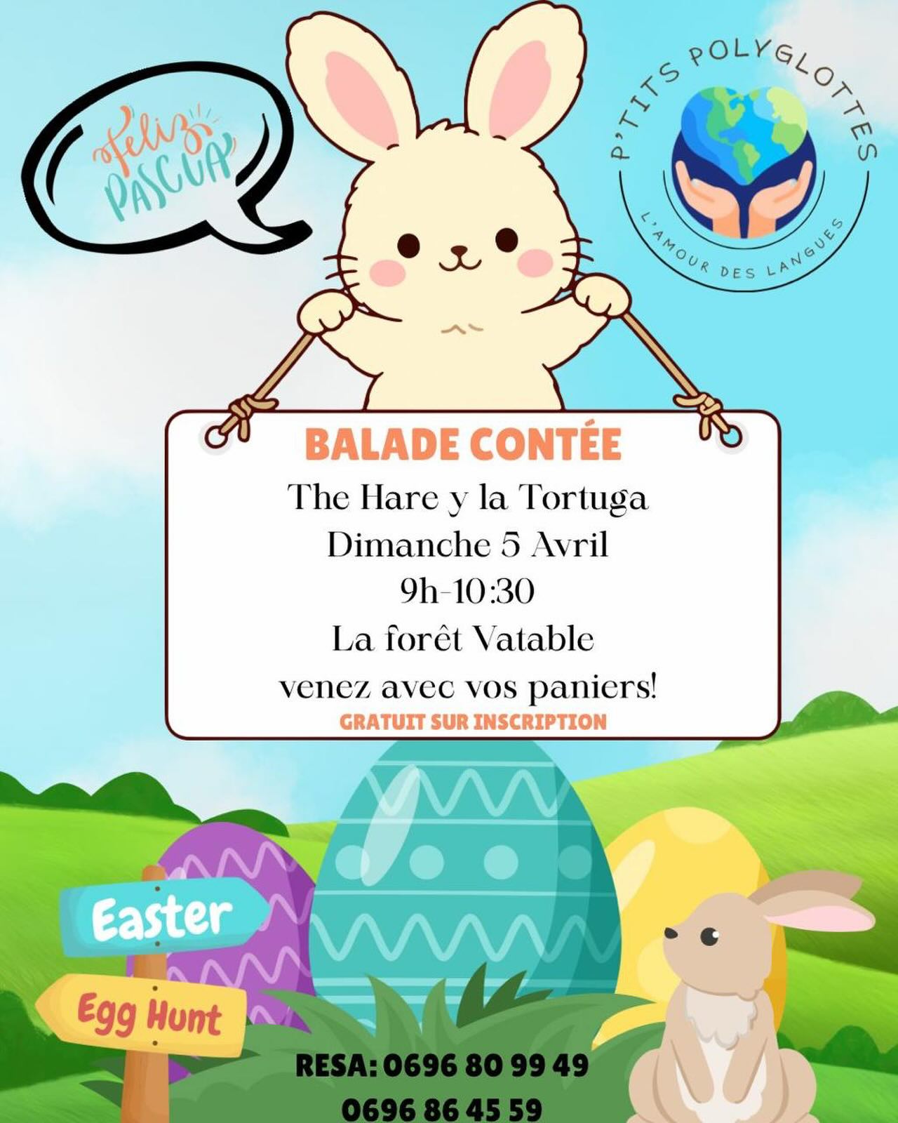 Balade Contée & Chasse aux Œufs : The Hare y la Tortuga