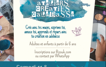 les ateliers de cat (ateliers créatifs calebasse) à les créations de cat le diamant – Le Guide Timoun