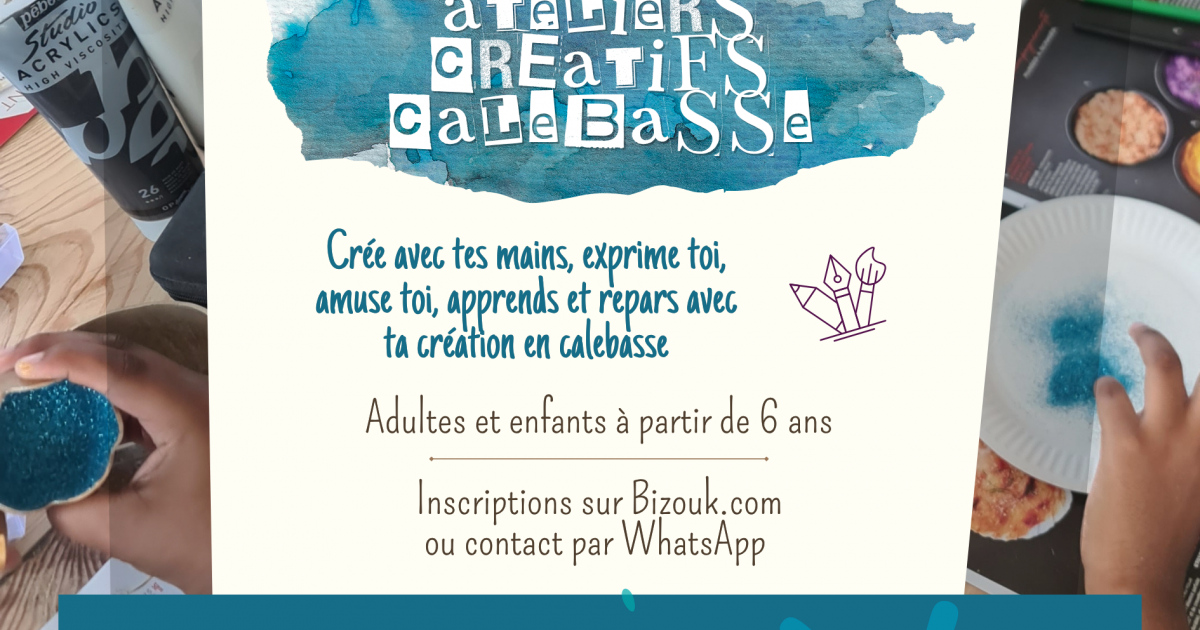 les ateliers de cat (ateliers créatifs calebasse) à Le diamant – Le Guide Timoun