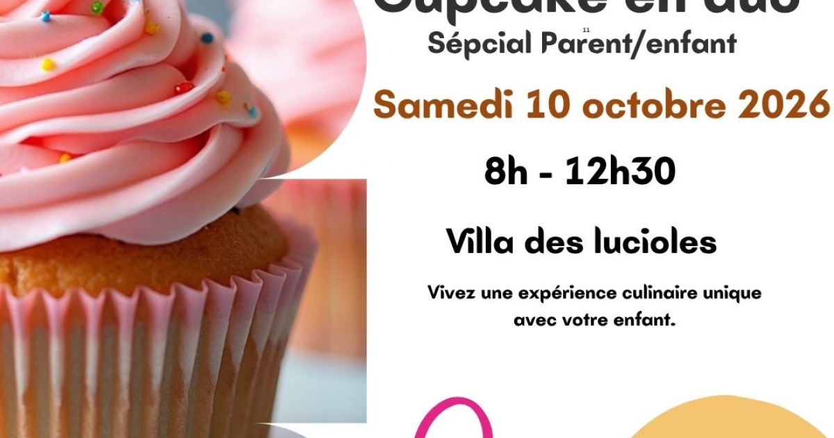 Atelier cupcake en duo