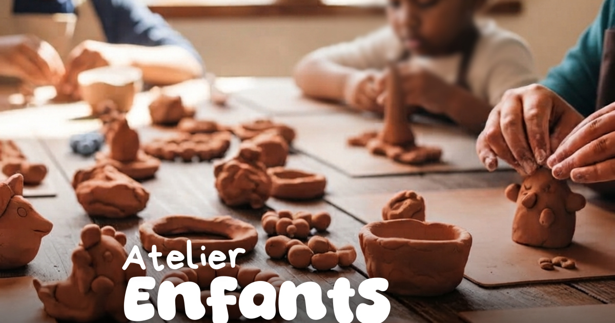 Atelier enfants : Initiation à la poterie