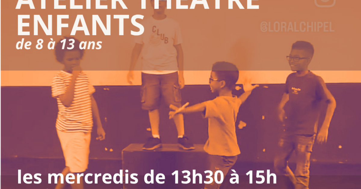 Atelier théâtre enfants à Fort-de-France – Le Guide Timoun