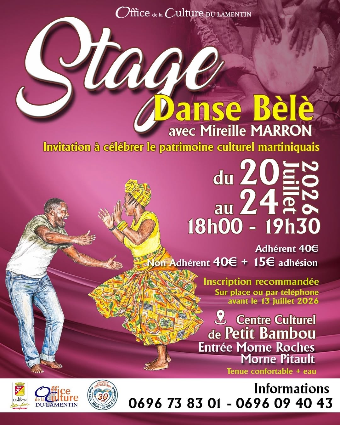 Stage de Danse Bèlè au Centre culturel de Petit Bambou à Morne-Roches – Le Guide Timoun
