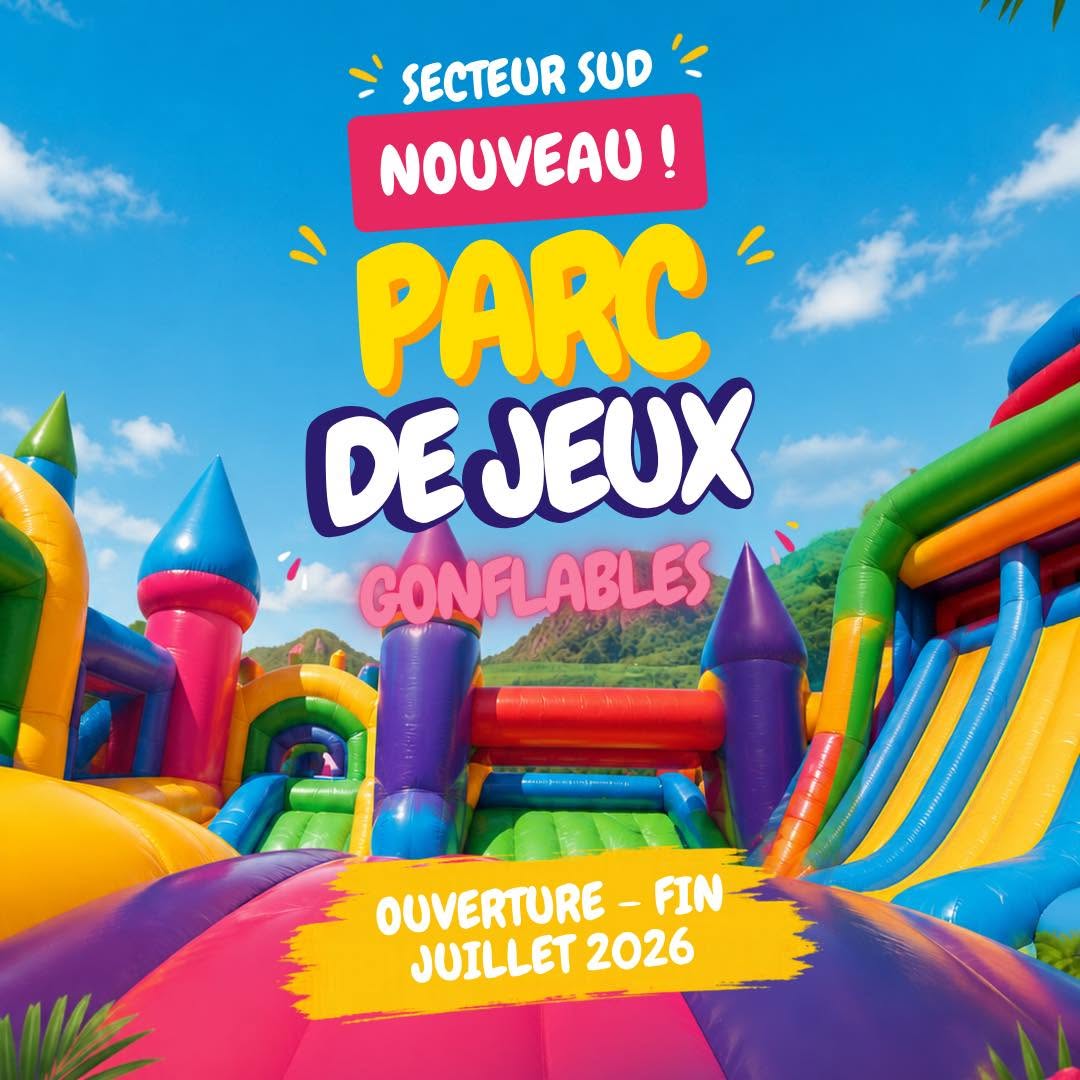 Nouveau parc de jeux gonflables dans le secteur Sud de la Martinique à Martinique – Le Guide Timoun