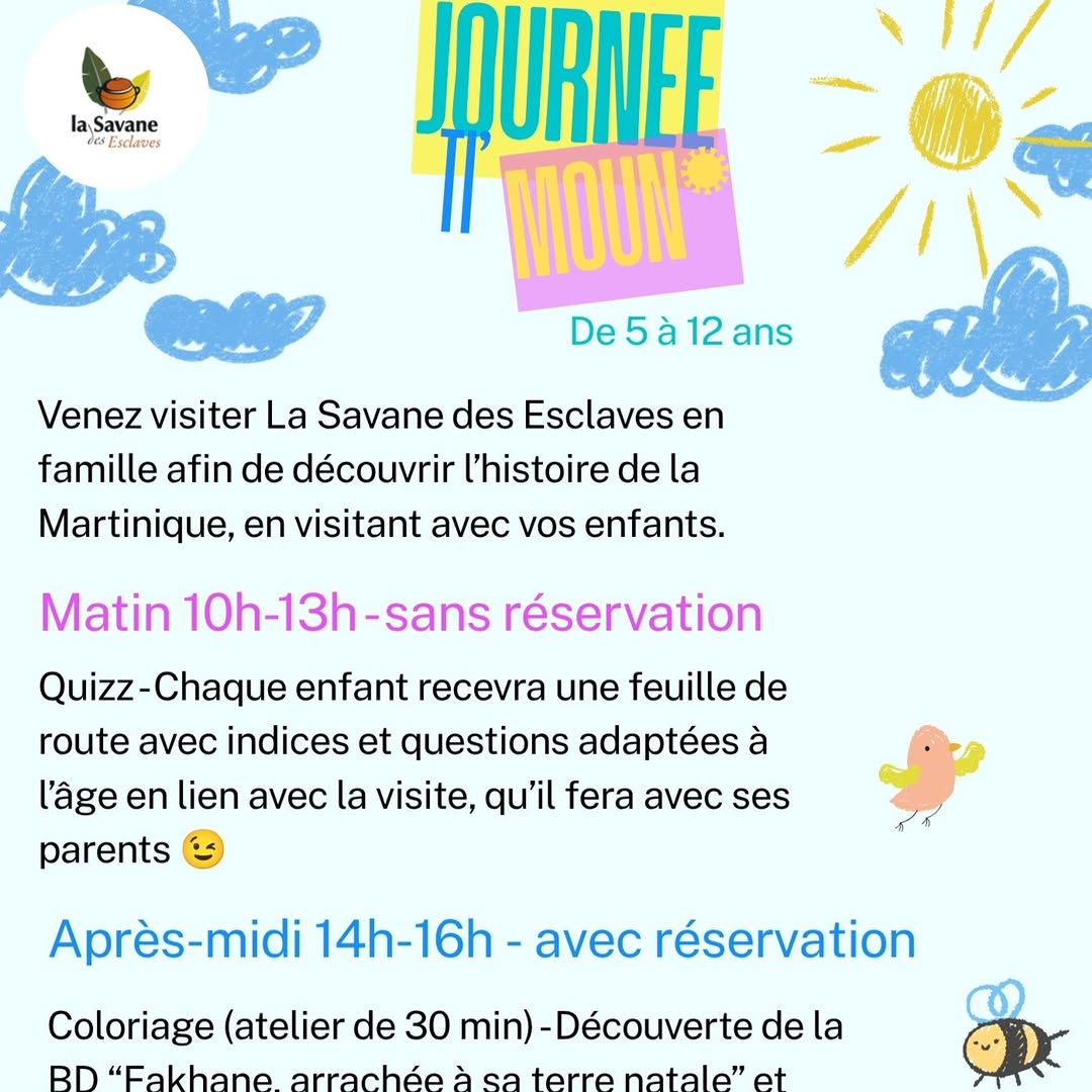 Journée Ti Moun : 2e édition à Trois-Ilets – Le Guide Timoun