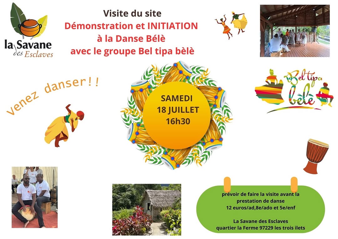 Démonstration et initiation à la danse Bèlè à Les Trois-Îlets – Le Guide Timoun