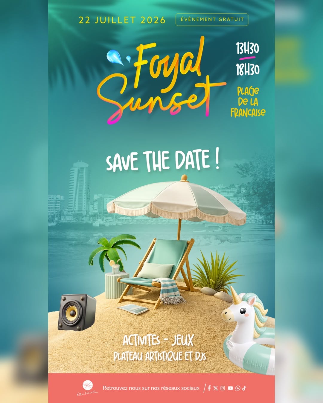 Foyal Sunset : rendez-vous des vacances à ne pas manquer à Fort-de-France – Le Guide Timoun