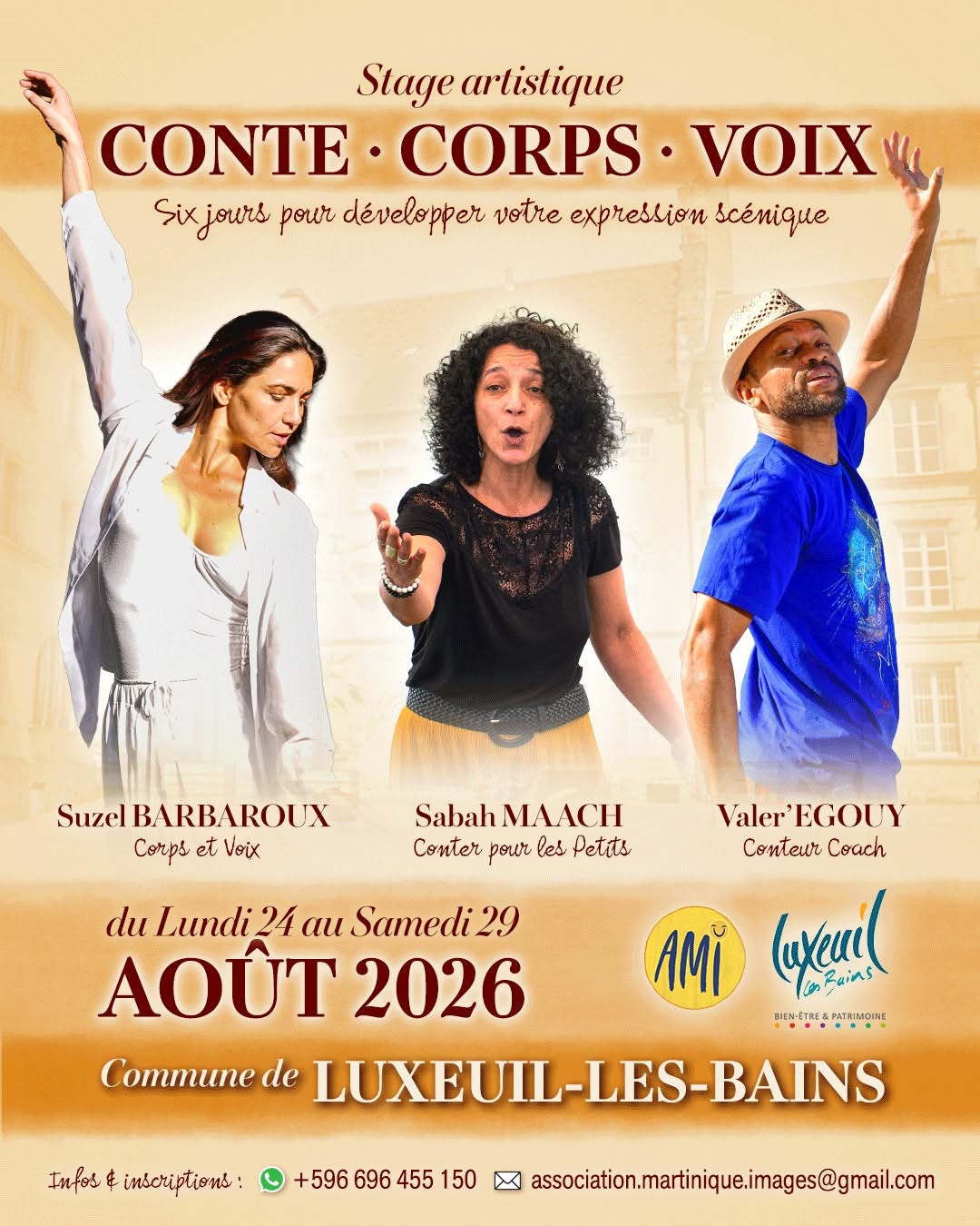 Stage artistique Conte · Corps · Voix à Luxeuil-les-Bains à Luxeuil-les-Bains – Le Guide Timoun