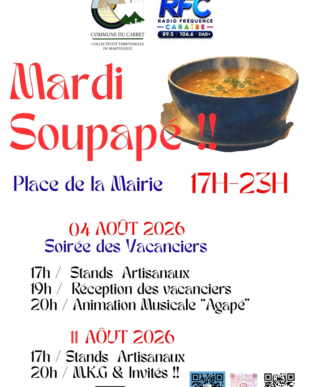 Soirée des Vacanciers au Carbet à Le Carbet – Le Guide Timoun
