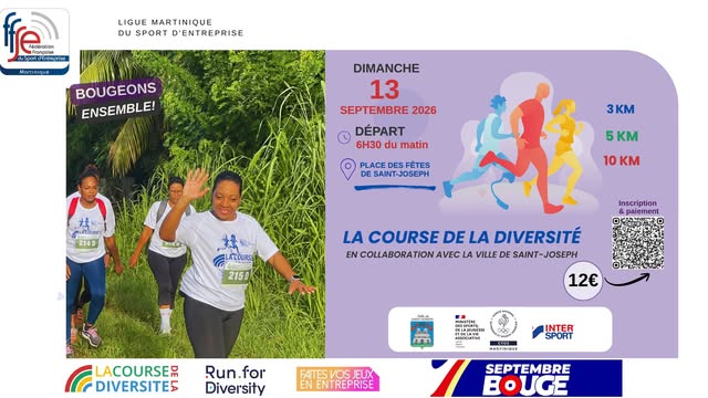 Course de la diversité 2026 : Bougeons ensemble