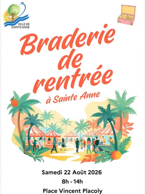 Braderie de rentrée à Sainte-Anne à Sainte-Anne – Le Guide Timoun