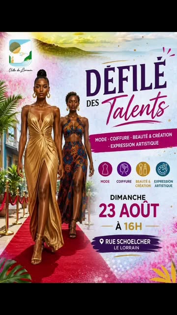Défilé des Talents : mode, coiffure, beauté et création à Le Lamentin – Le Guide Timoun