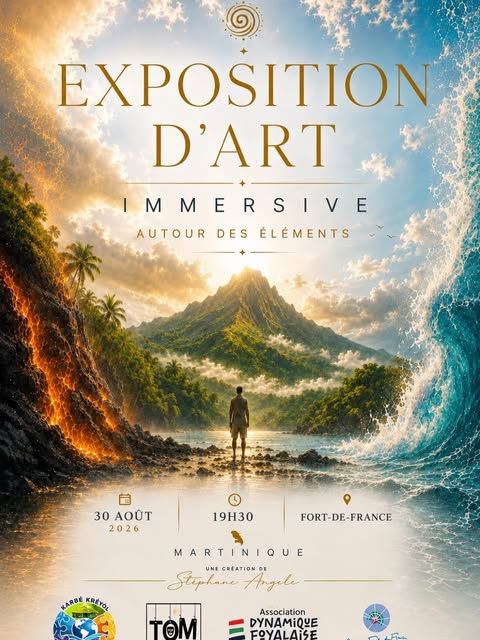 Exposition d’art immersive autour des éléments à Fort-de-France – Le Guide Timoun