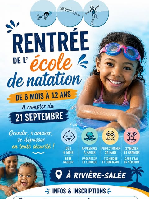 Rentrée de l'école de natation