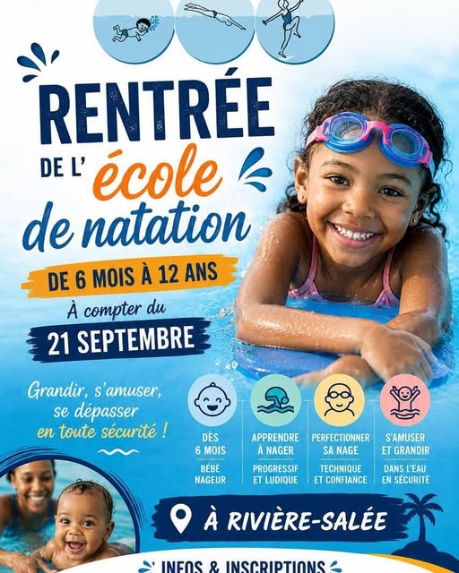 Rentrée de l'école de natation