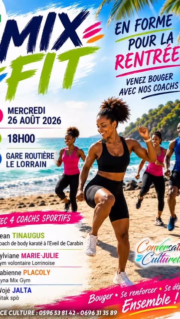 Mix Fit en forme pour la rentrée à Le Lorrain – Le Guide Timoun