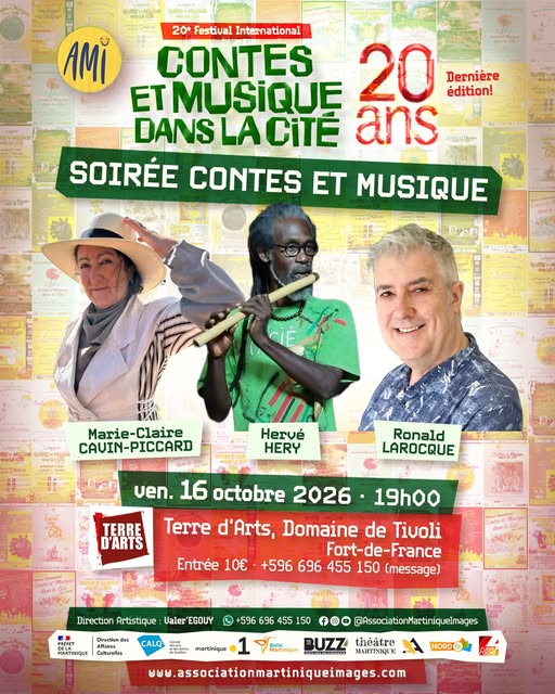 Soirée contes et musique - Festival Contes et Musique dans la Cité