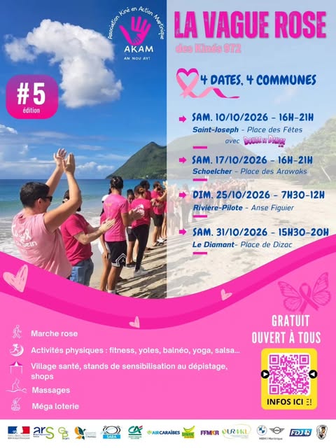 Octobre rose au Diamant