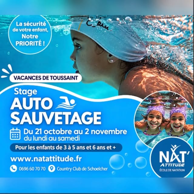 Stage auto-sauvetage - Vacances de Toussaint