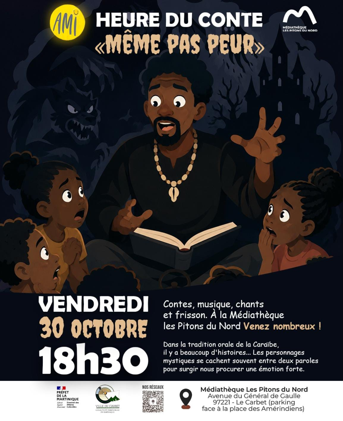 Heure du conte « Même pas peur »